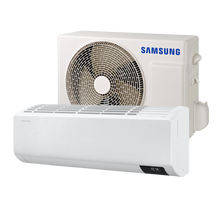 Laden Sie das Bild in den Galerie-Viewer, Samsung 6,5 kW Set Wandgerät Windfree Comfort NASA AR24TXFCAWKNEU/-XEU Inverter, "Windfree" Funktion ermöglicht Kühlen ohne Zugluft, Smart Wi-Fi & Easy Filter