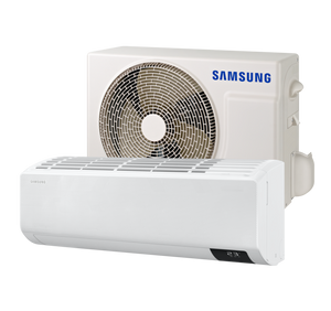 Samsung 2,5 kW Set Wandgerät Windfree Comfort NASA AR09TXFCAWKNEU/-XEU Inverter, "Windfree" Funktion ermöglicht Kühlen ohne Zugluft, Smart Wi-Fi & Easy Filter