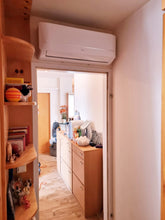 Laden Sie das Bild in den Galerie-Viewer, WASSERGEKUEHLTE KLIMAANLAGE EWA Single Set 1AC035SFE+Wandgerät ISAX-35UI-R32 inkl. WIFI, KLIMAANLAGE OHNE AUSSENGERÄT OHNE BOHRUNG NACH AUSSEN
